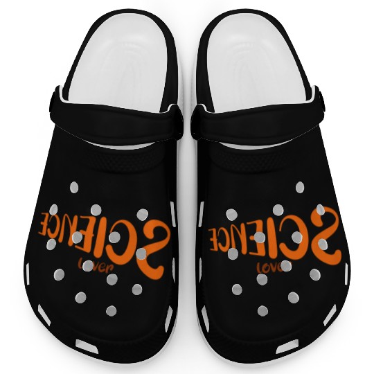 Science lover typography  Clogs