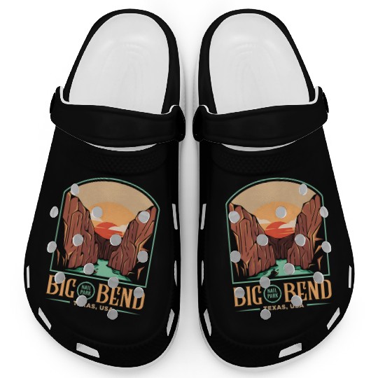 Big Bend National Park Brewster Texas US Gift Clogs