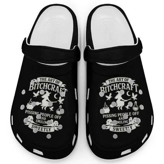 Witchcraft Humor Spell Clogs