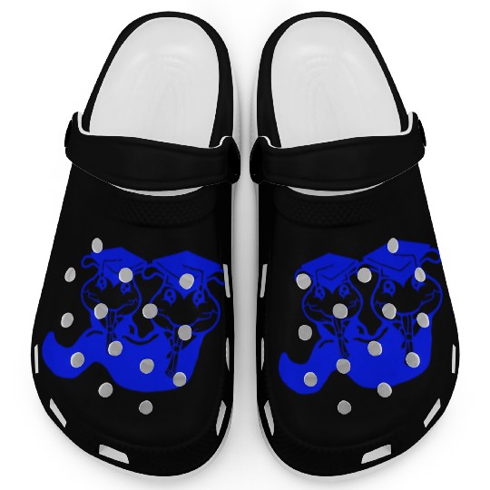 2 Caterpillar school graduation passed two College Clogs