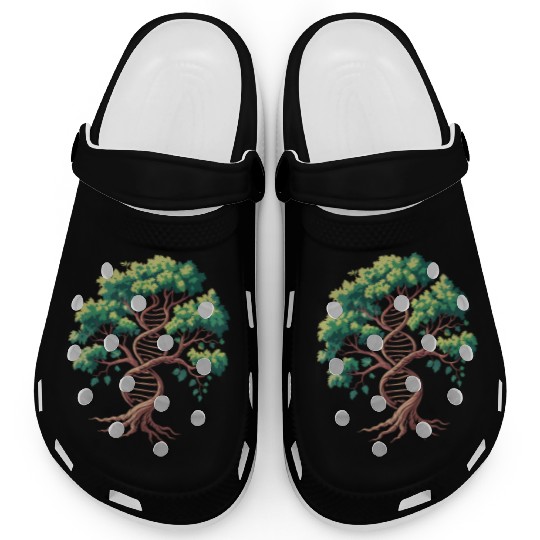 Tree of Life with DNA Spiral Clogs