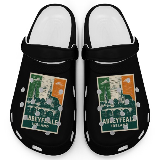 Abbeyfale Ireland Church Skyline Clogs