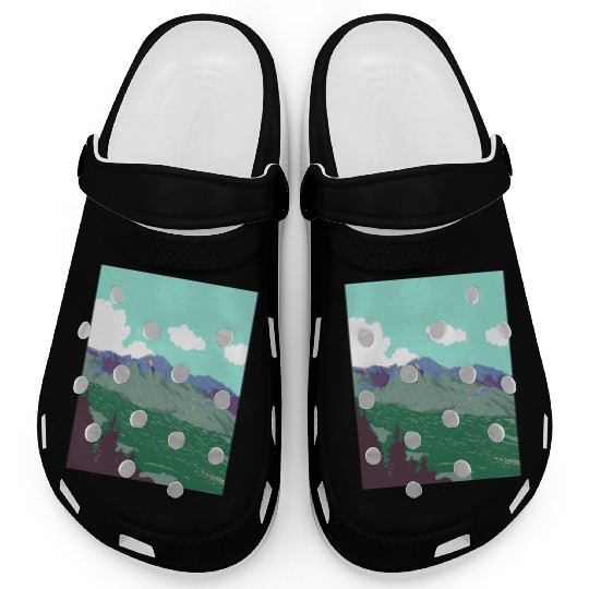 Berchtesgaden Alps near Obersalzberg Germany WPA Clogs