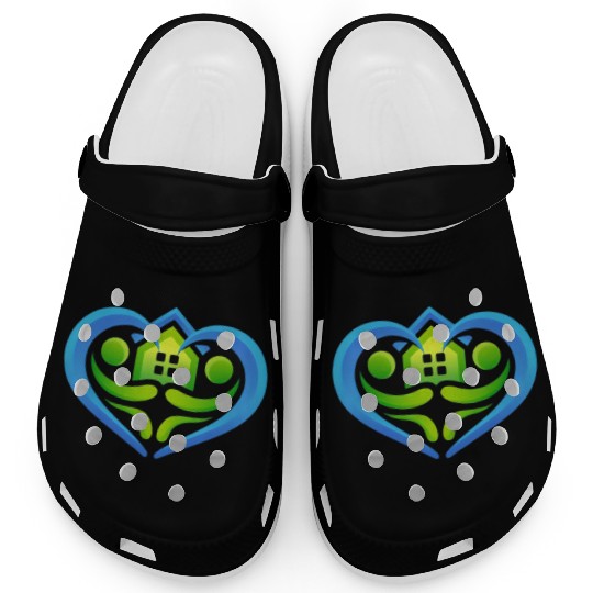Creative Heart Home Embrace Design Clogs