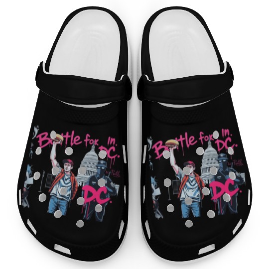 Free DC Sandwich Guy Banksy Style Street Art Clogs