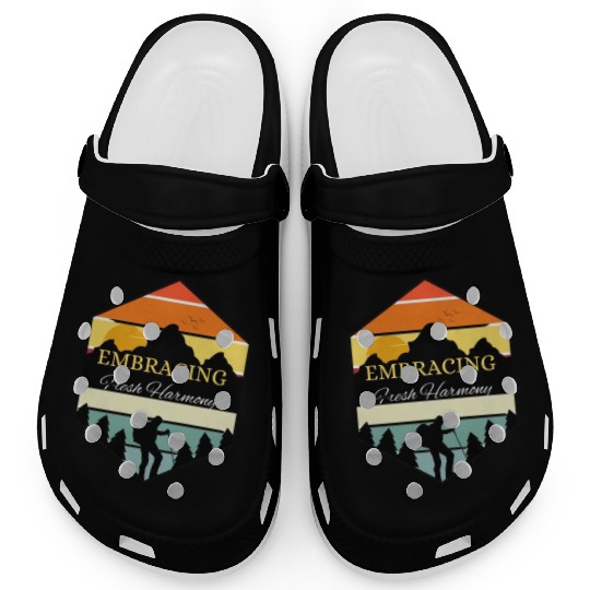 Embracing Fresh Harmony | Mountain Ski Adventure Clogs