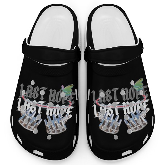 Last Hope Cyber Gothic Y2K Aesthetic Clogs