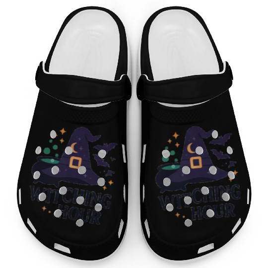 Witching Hour Night Scene Design Clogs