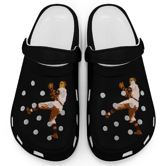 Baseball Pitcher Clogs