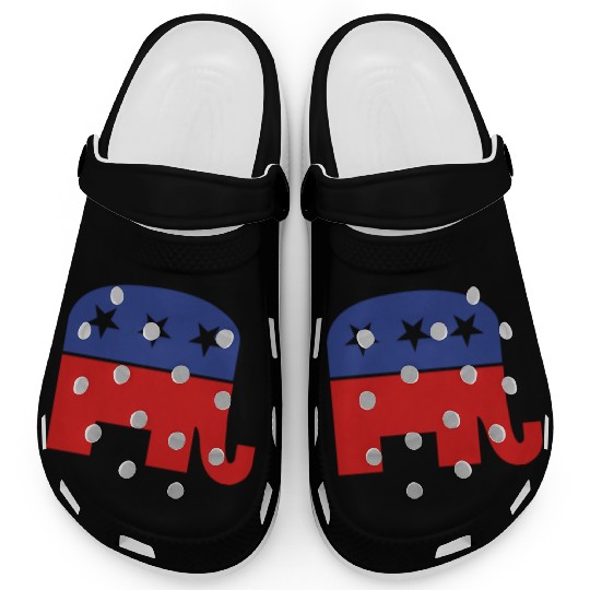 Republican elephant Clogs