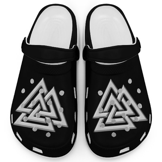 Valknut, Wotan's Knot, Walknot, Odin, Valhalla Clogs