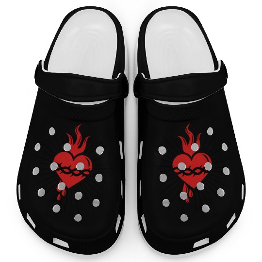 Sacred Heart of Jesus - Christ Consciousness Clogs