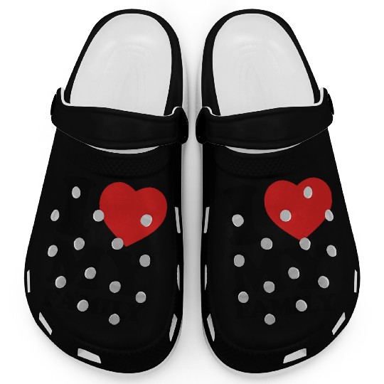 I love my family Clogs