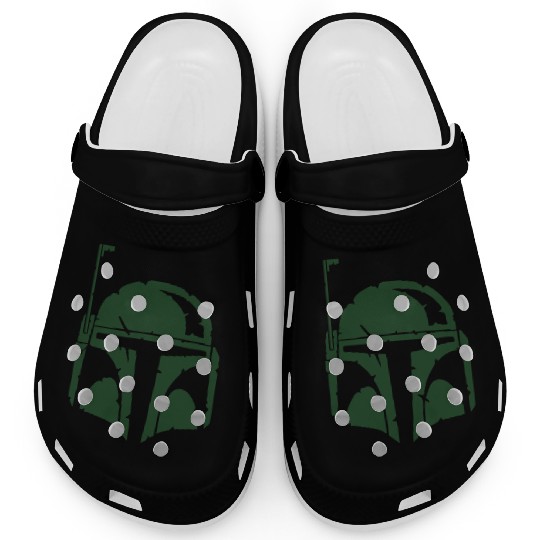 Boba Fett Helmet Worn Clogs