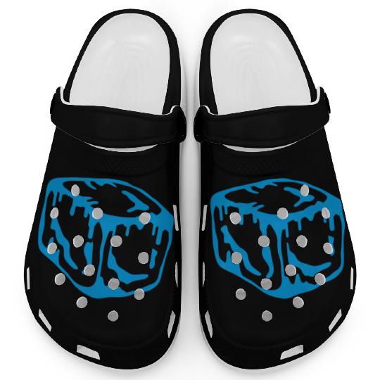 Ice Cube Design Clogs