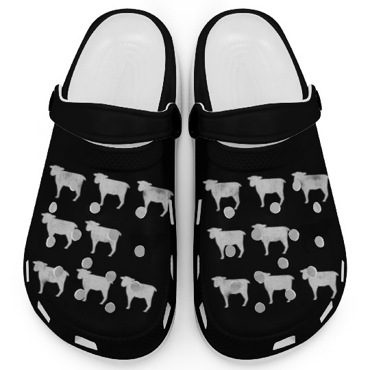 Many White Sheep: One Black Sheep Clogs