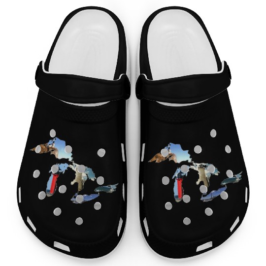 Michigan Great Lakes Lighthouses Clogs