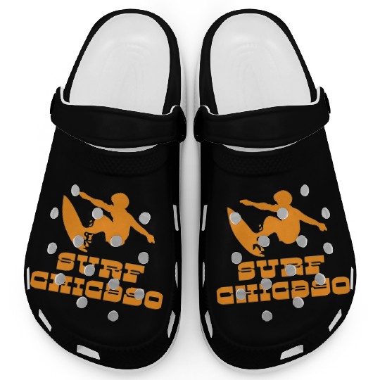Surf Surfing Chicago Clogs