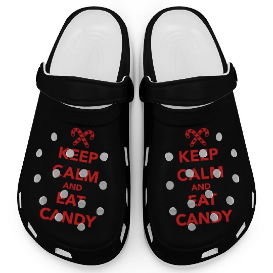 Keep calm and eat candy Clogs