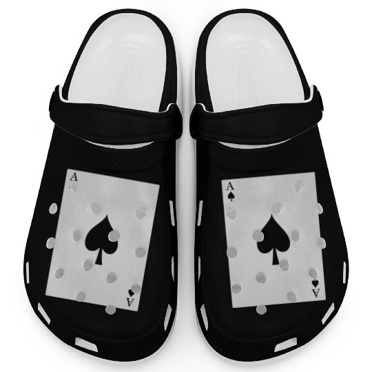 Ace of Spades Clogs