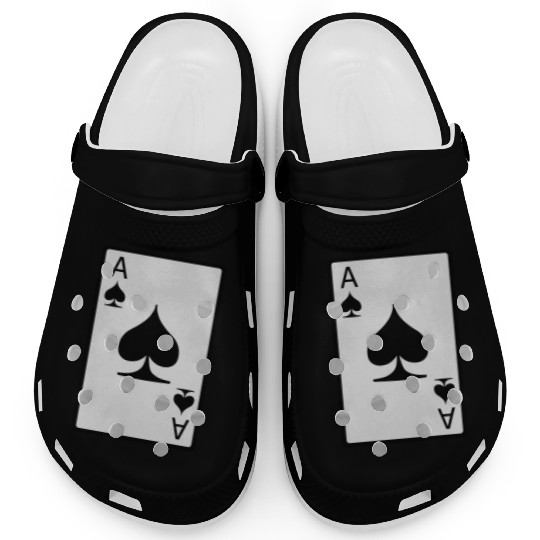 Ace of Spades Clogs