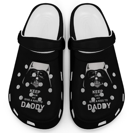Funny Star Wars Darth Vader father's day gift Clogs