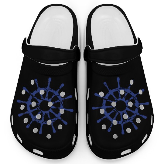 helmets round steering wheel sailing boat ship clu Clogs