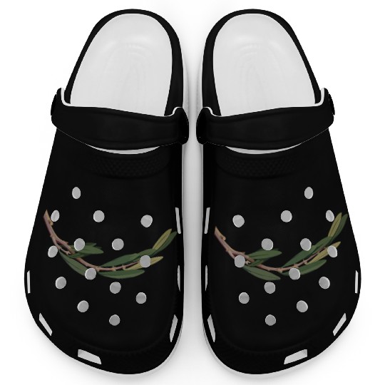 Olive branch 2 Clogs