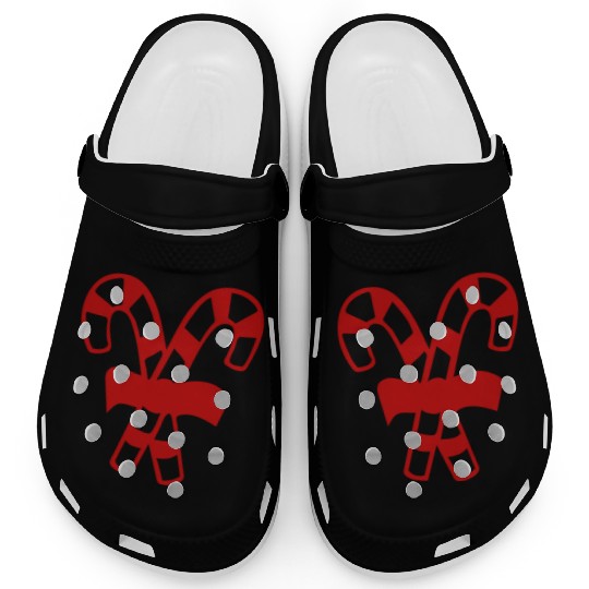 Candy Canes Clogs