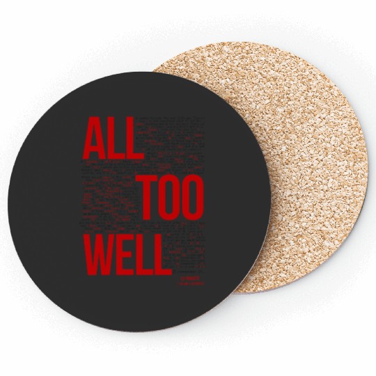 Discover All Too Well Taylor Coasters