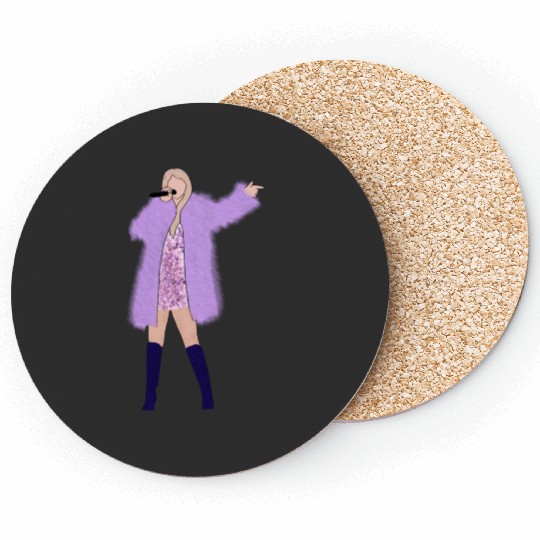 Discover Taylor Swifftt  Artmidnights era costume Coasters