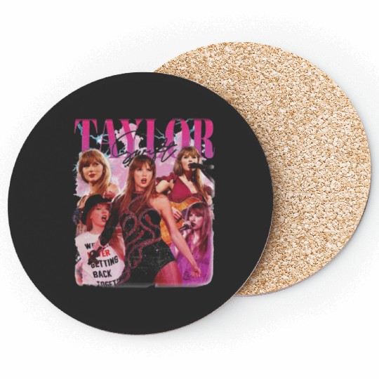 Discover Vintage-Taylors , The-Eras-Tour 2023 , SwiftieIdeas, TS 90s Vintage Country Music Coasters