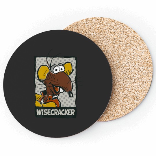 disneys The Muppets Rizzo The Rat Wisecracker Drawn Portrait  Gifts Coasters