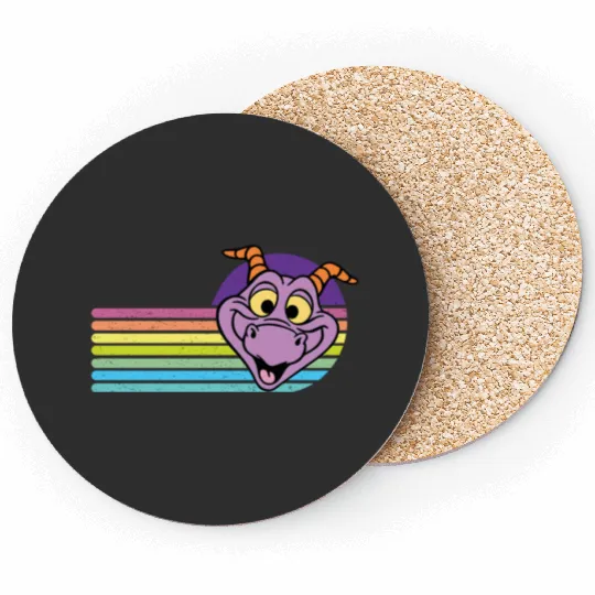 Disneys vintage shirt - Disneys figment shirt - Disneys Epcot shirt Coasters