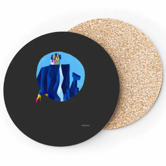 Up Movie Kevin Mickey-Balloon Shirt / Disney-Kevin Up Coasters