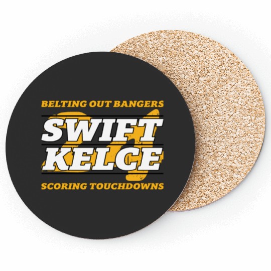 taylorr Swift and Travis Kelce - Kelce Swift 2024 Coasters