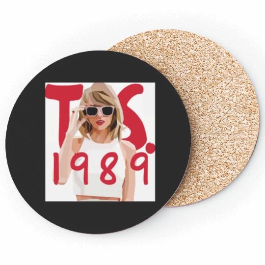 taylorr Swift 1989 Graphic Coasters