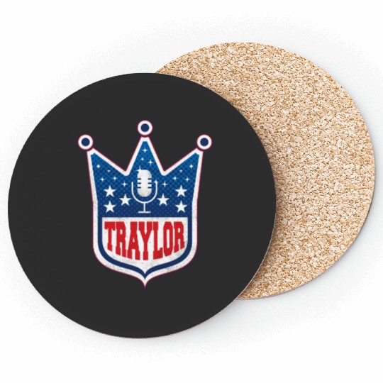 Traylor - taylorr Swift + Travis Kelce Coasters