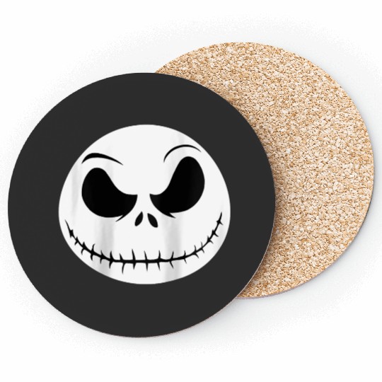 disneys The Nightmare Before Christmas Jack Big Face Raglan Coasters