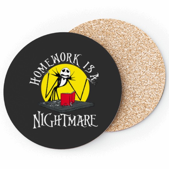 disneys Jack Skellington Homework Nightmare Coasters