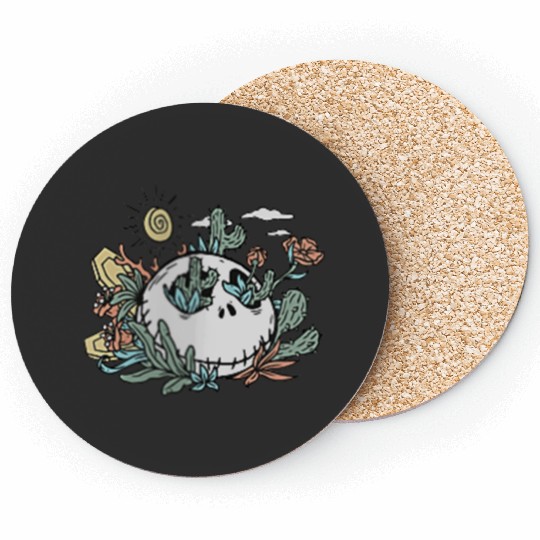 disneys The Nightmare Before Christmas Pocket Desert Skull Coasters