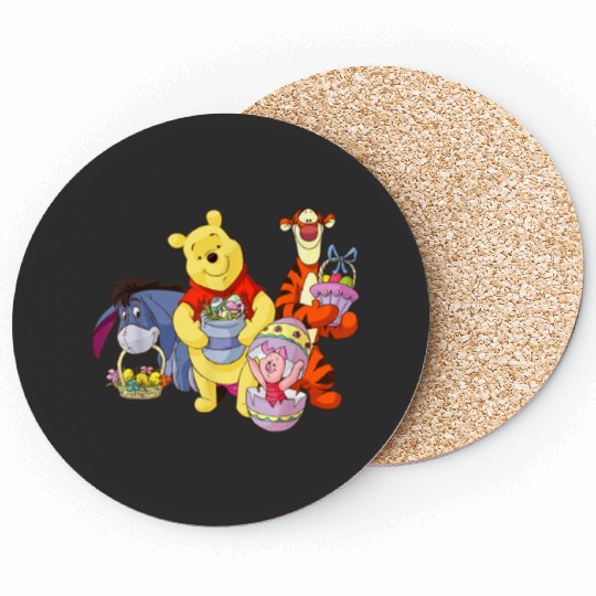 Disney Easter Winnie The Pooh3 Coasters