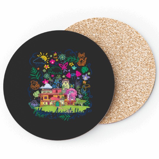 Disney Encanto Magic Awaits you Casa Madrigal Coasters