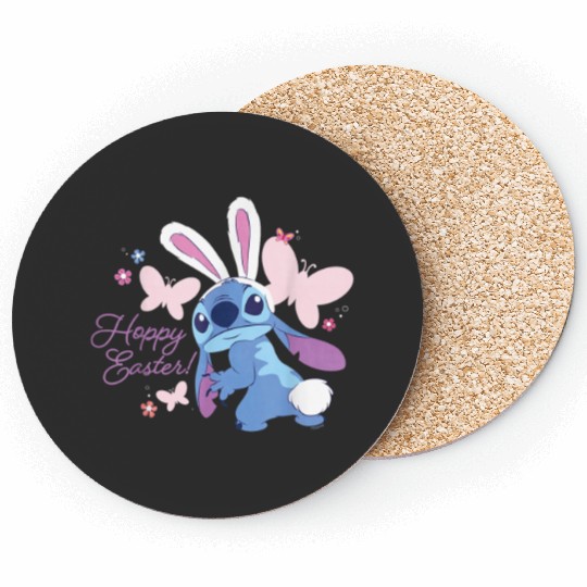 Disney Lilo Amp Stitch Hoppy Easter Bunny And Bu Coasters