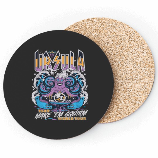 Disney Villains The Little Mermaid Ursula World Coasters