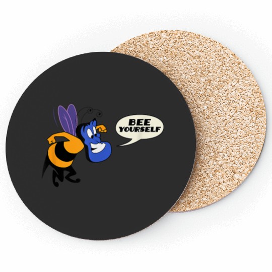 disneys Aladdin Genie Bee Yourself Big Chest Portrait Coasters