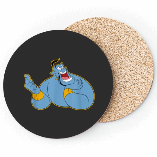 disneys Aladdin Happy Genie 90s Men's Coasters