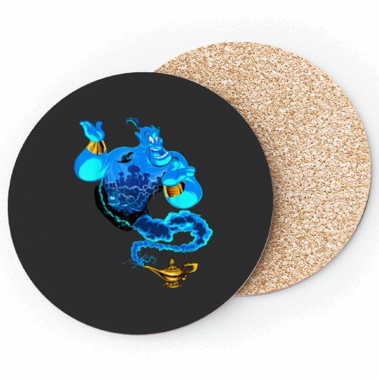 Disney Aladdin Genie Portrait Agrabah Fill Coasters