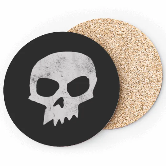 Disneys And Pixars Toy Story Sid Skull Black Coasters