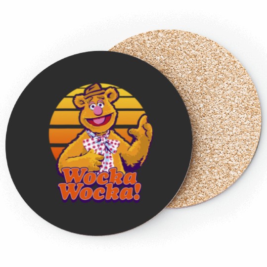 Disney The Muppets Fozzie Bear Wocka Wocka Portrait Coasters